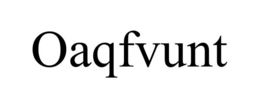 OAQFVUNT trademark