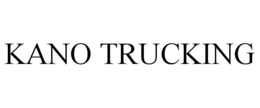 KANO TRUCKING trademark