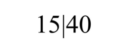 15|40 trademark