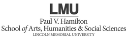 LMU PAUL V. HAMILTON SCHOOL OF ARTS, HUMANITIES & SOCIAL SCIENCES LINCOLN MEMORIAL UNIVERSITY trademark