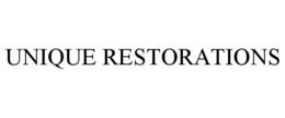 UNIQUE RESTORATIONS trademark