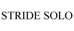 STRIDE SOLO trademark