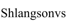 SHLANGSONVS trademark