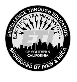 ETI ELECTRICAL TRAINING INSTITUTE OF SOUTHERN CALIFORNIA EXCELLENCE THROUGH EDUCATION SPONSORED BY IBEW & NECA trademark