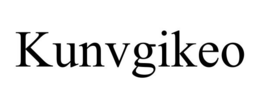 KUNVGIKEO trademark
