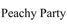 PEACHY PARTY trademark