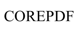COREPDF trademark