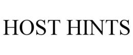 HOST HINTS trademark