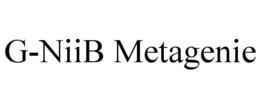 G-NIIB METAGENIE trademark