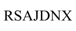 RSAJDNX trademark