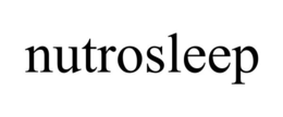 NUTROSLEEP trademark