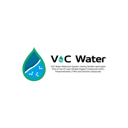 VOC WATER VOC WATER REDUCTION SYSTEM. HEATHY FAMILIES NEED WATER THAT IS FREE OF LEAD, VOLATILE ORGANIC COMPOUNDS (VOC), TRIHALOMETHANES (THM) AND CHLORINE COMPOUNDS. trademark