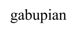 GABUPIAN trademark