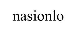 NASIONLO trademark