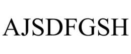 AJSDFGSH trademark