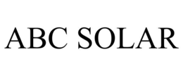 ABC SOLAR trademark