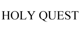 HOLY QUEST trademark