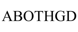ABOTHGD trademark