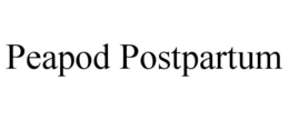 PEAPOD POSTPARTUM trademark