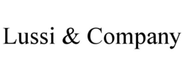 LUSSI & COMPANY trademark