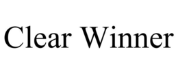 CLEAR WINNER trademark