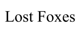 LOST FOXES trademark
