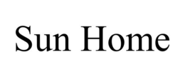 SUN HOME trademark