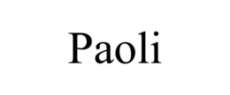 PAOLI trademark