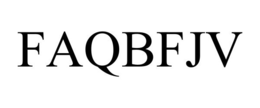 FAQBFJV trademark