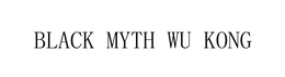 BLACK MYTH WU KONG trademark