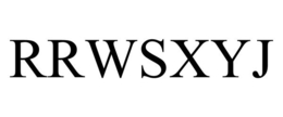 RRWSXYJ trademark
