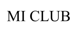 MI CLUB trademark