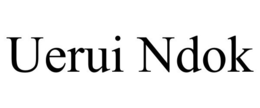 UERUI NDOK trademark