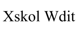XSKOL WDIT trademark