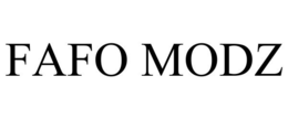 FAFO MODZ trademark