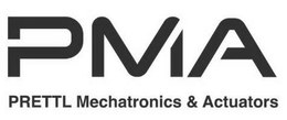 PMA PRETTL MECHATRONICS & ACTUATORS trademark