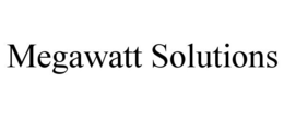 MEGAWATT SOLUTIONS trademark