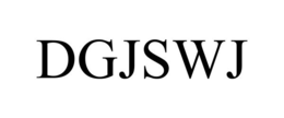 DGJSWJ trademark