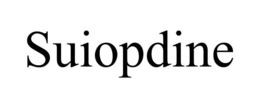 SUIOPDINE trademark