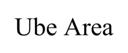 UBE AREA trademark