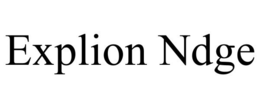 EXPLION NDGE trademark