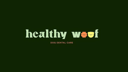 HEALTHY WOOF DOG DENTAL CARE trademark