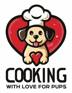 COOKING WITH LOVE FOR PUPS trademark