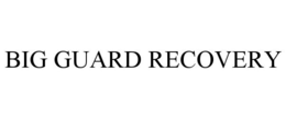 BIG GUARD RECOVERY trademark