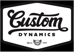 CUSTOM DYNAMICS SINCE 2002 CUSTOM DYNAMICS trademark