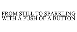 FROM STILL TO SPARKLING WITH A PUSH OF A BUTTON trademark