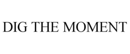 DIG THE MOMENT trademark