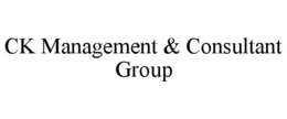 CK MANAGEMENT & CONSULTANT GROUP trademark