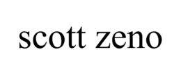 SCOTT ZENO trademark
