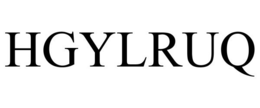 HGYLRUQ trademark